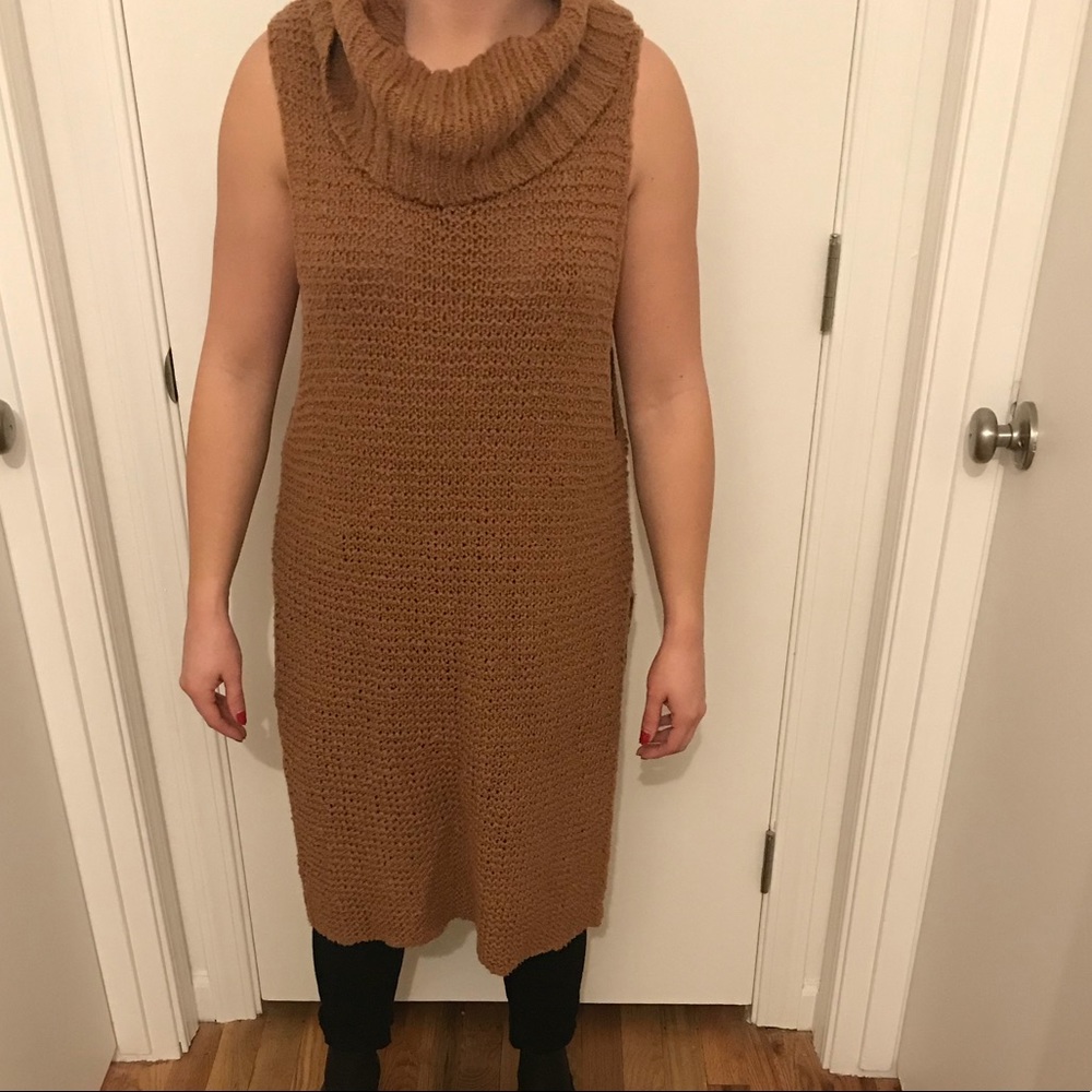 Free People Knitted Sleeveless Sweater